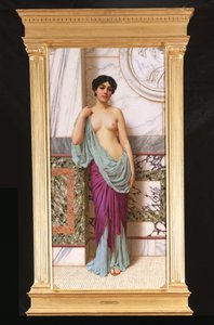 在Tepidarium，1909年 作者 约翰·威廉·高沃德